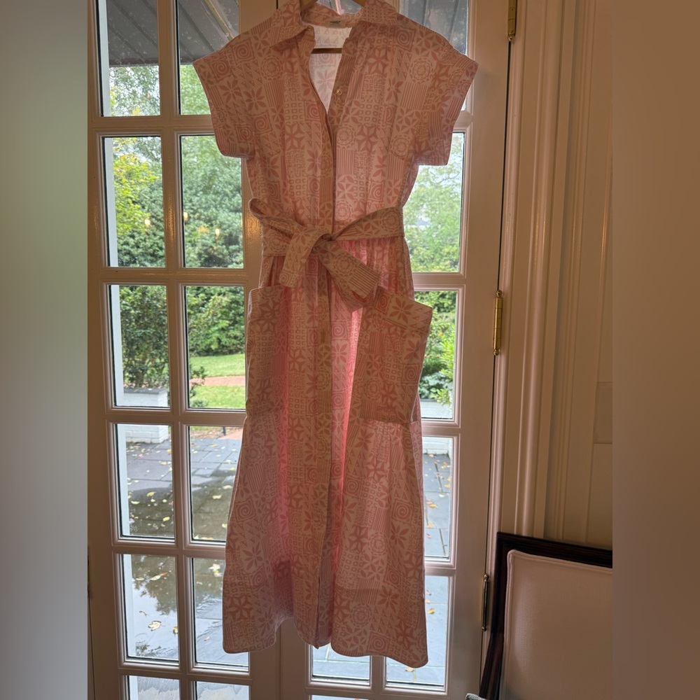 Julia Amory Pink Print Betty Dress